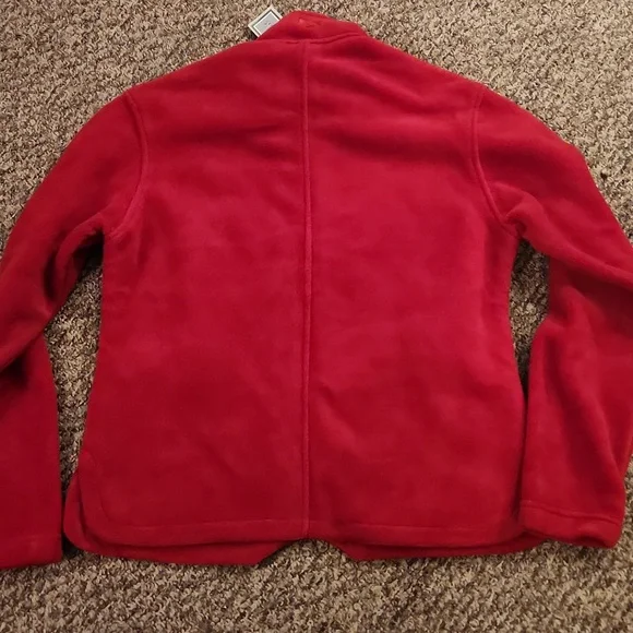 NWT Women's Storm Creek Quilted Red Fleece Jacket Size S - Picture 8 of 9
